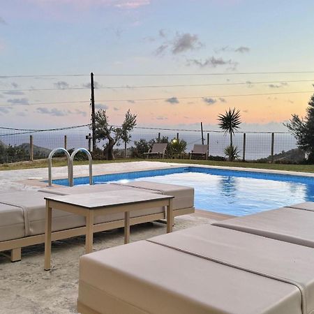 Villa Michael Triopetra Private Villa, Private Swimming Pool, Garden, Panoramic Sunset Exterior foto